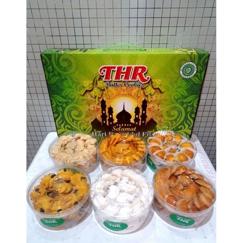 

Viral Hampers /THR Lebaran Kuker 6Toples UK 450gr