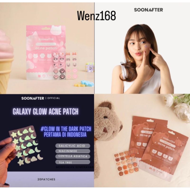 Soonafter Pimple Acne Patch Lucu Isi 20patch
