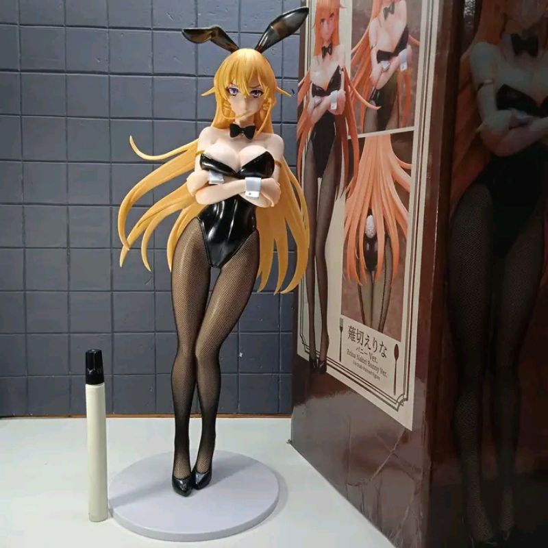 Mainan figure erina nakiri FREEing "Food Wars Shokugeki no Soma" 1/4 scale Nakiri Erina Bunny Vertin