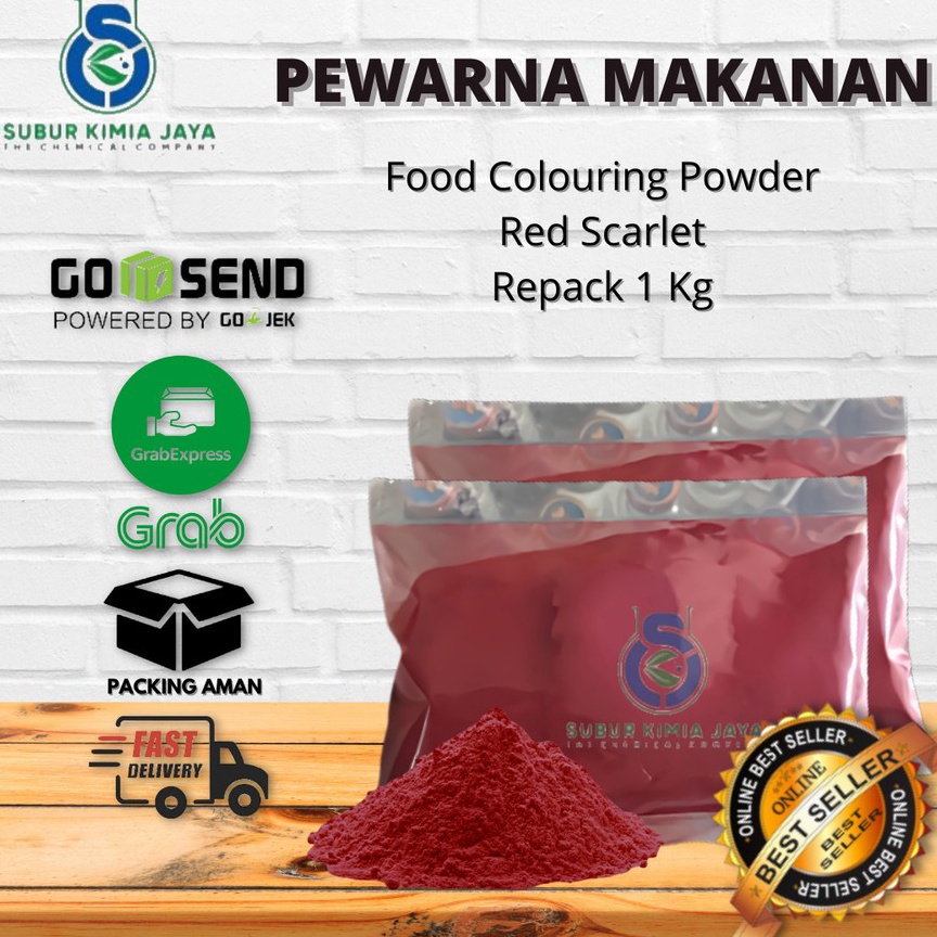 

VLK446 Stok terbaru Pewarna Makanan Merah Red Scarlet 25 Kg