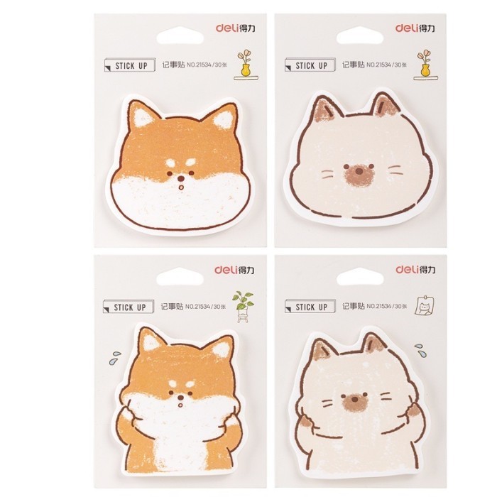 

Deli Sticky Note Sticky UP 30 lembar No.21534 - Gambar 01