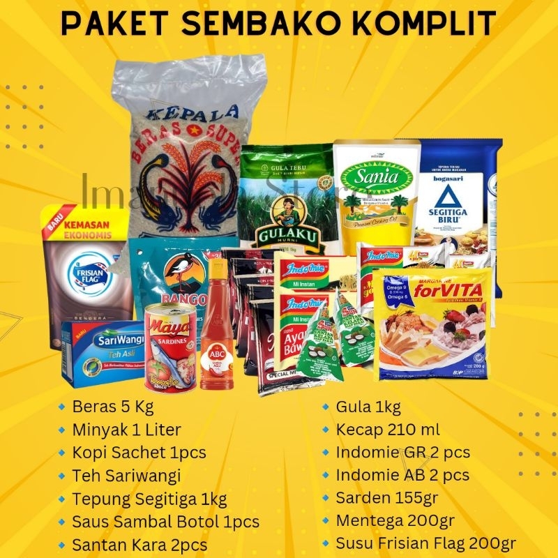 Paket Sembako Murah / Paket Sembako Ramadhan / Sembako Murah / Hampers Ramadhan / Paket Komplit / Pa