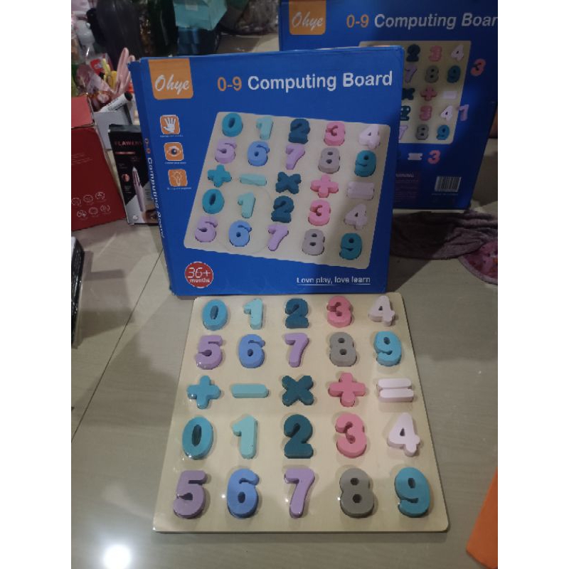 OHYE Chunky puzzle mainan edukasi anak
