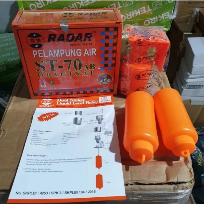 PELAMPUNG AIR TORN RADAR TORN AIR ORANGE