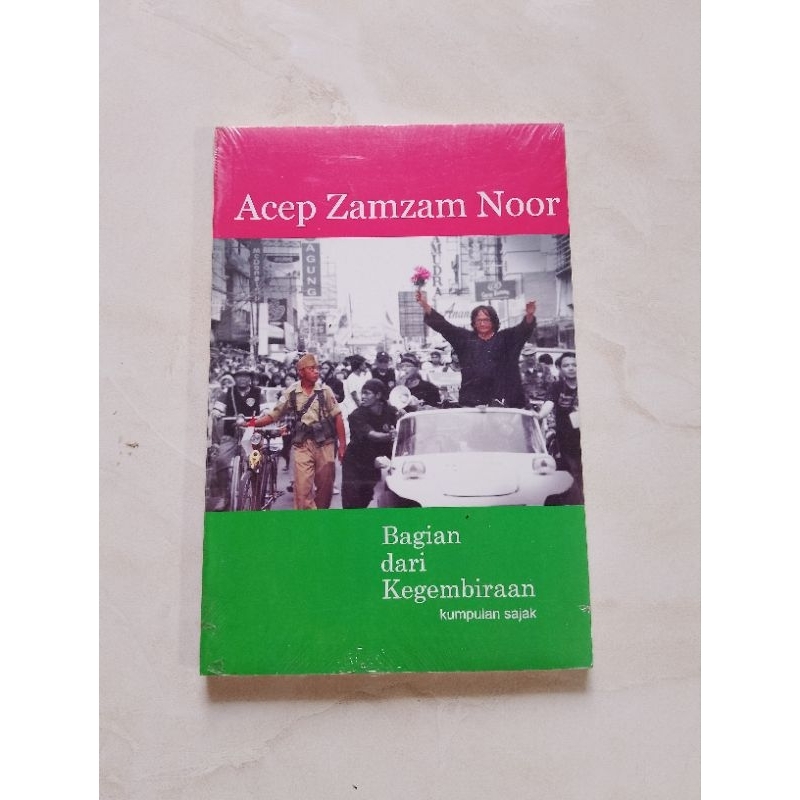 BUKU KUMPULAN SAJAK BAGIAN DARI KEGEMBIRAAN