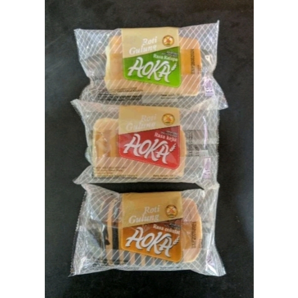 

Roti AOKA Gulung All Varian - Isi Keju 1 Pcs