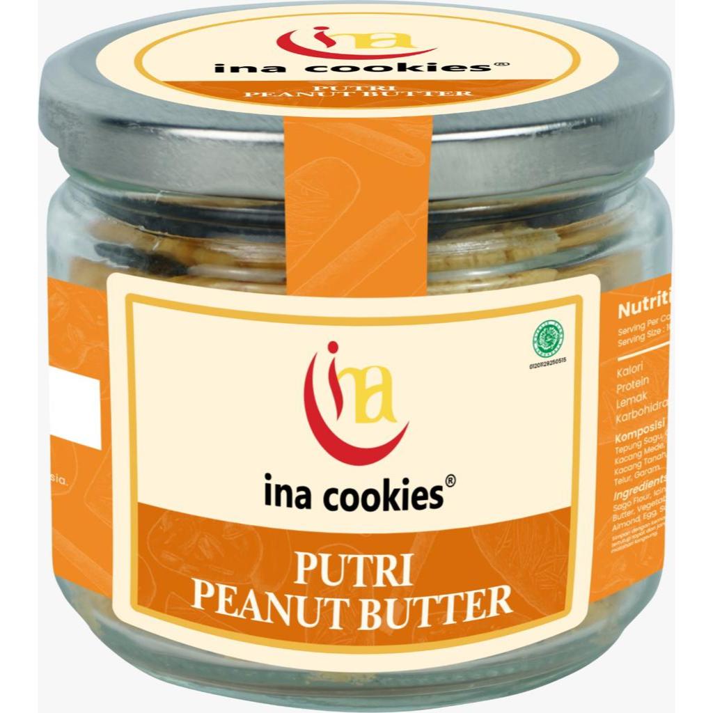 

Ina Cookies Jar - Putri Peanut Butter