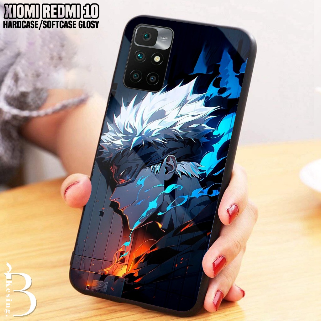 Case Xiaomi Redmi 10 2022 - Casing Hp Xiaomi Redmi 10 2022 Motif Gojo Satoru - Silikon Hp Xiaomi Red