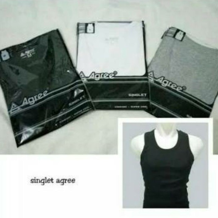 Best Seller SINGLET AGREE SA4  SINGLET PRIA AGREE  SINGLET PRIA AGREE SPORT 1PCS