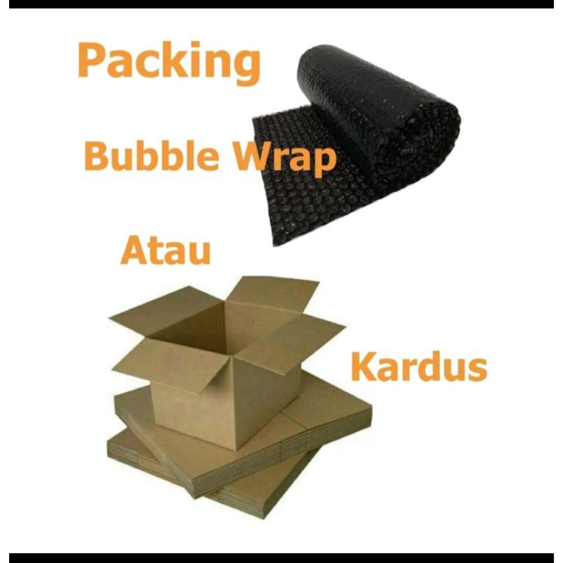 

Extra Packing kardus & bubblewarp