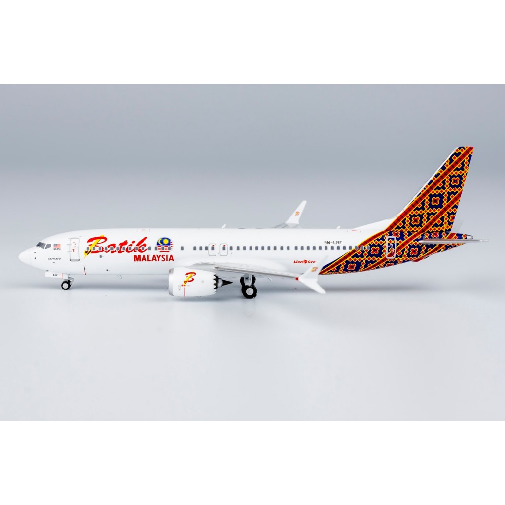 BATIK AIR MALAYSIA MALINDO AIR 737 MAX 8 9M-LRF NG MODEL