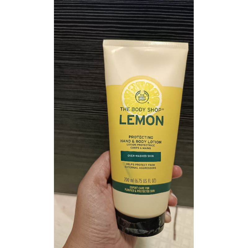 The Body Shop Hand Body Lotion Lemon