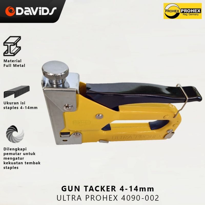 

Prohex Staples gun tracker / staples gun / setaples stapler ultra