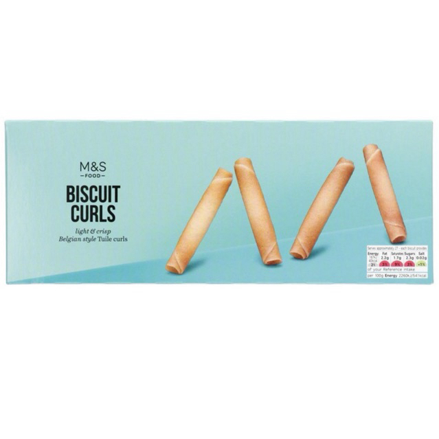 

MARKS & SPENCER M&S FOOD Biscuit Curls 200g