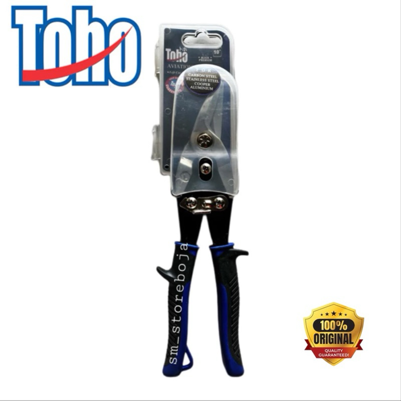 Gunting Seng Bengkok TOHO 10 inc ORIGINAL (Bengkok Kiri)