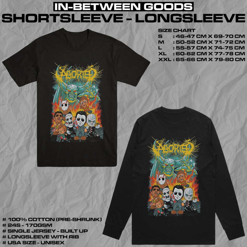 ABORTED - DISNEY MACABRE | T-SHIRT | LONGSLEEVE | BAND MERCH