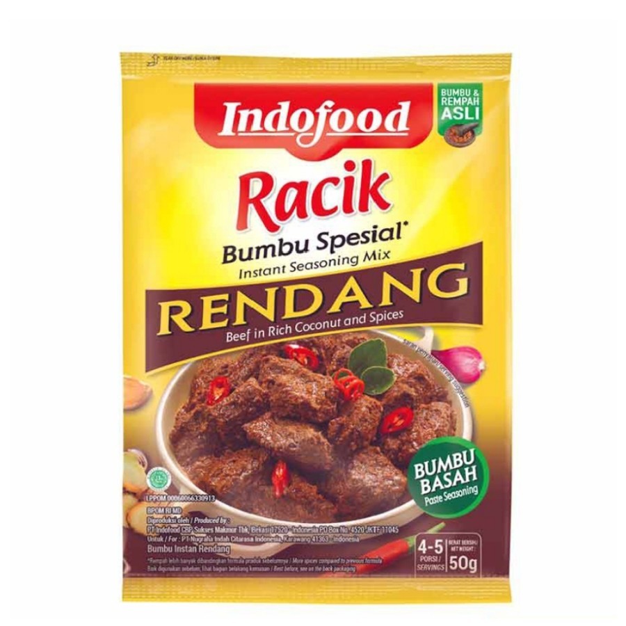 

Indofood Racik Bumbu Spesial Rendang 50 g