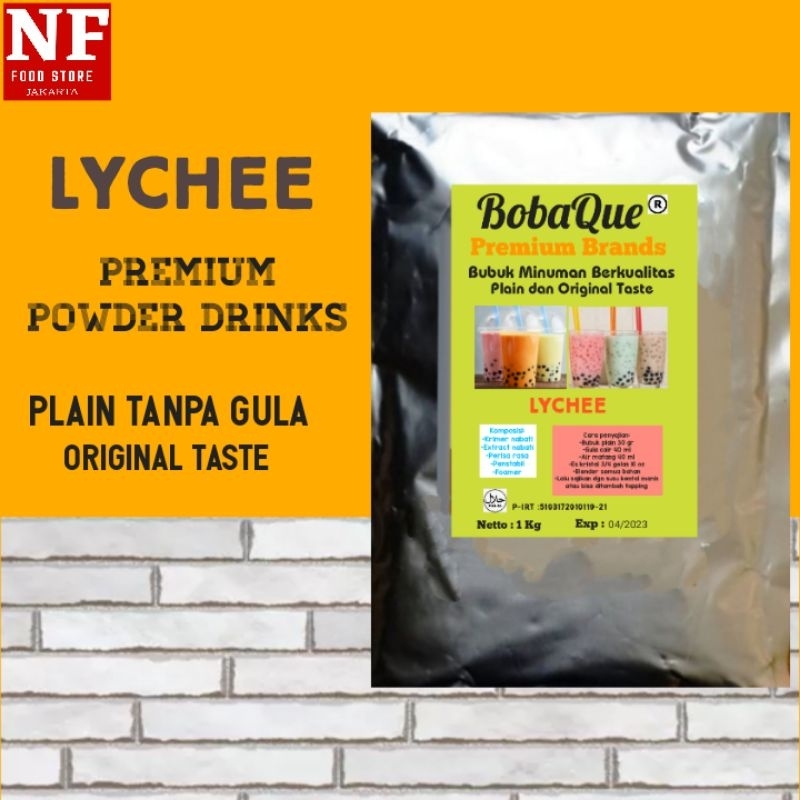

BUBUK MINUMAN RASA BUAH LYCHEE PREMIUM
