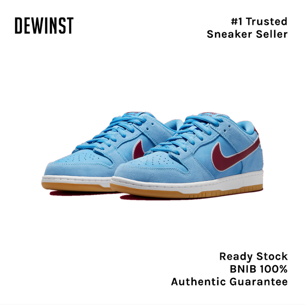 SB Dunk Low Phillies BNIB RESMI ORIGINAL