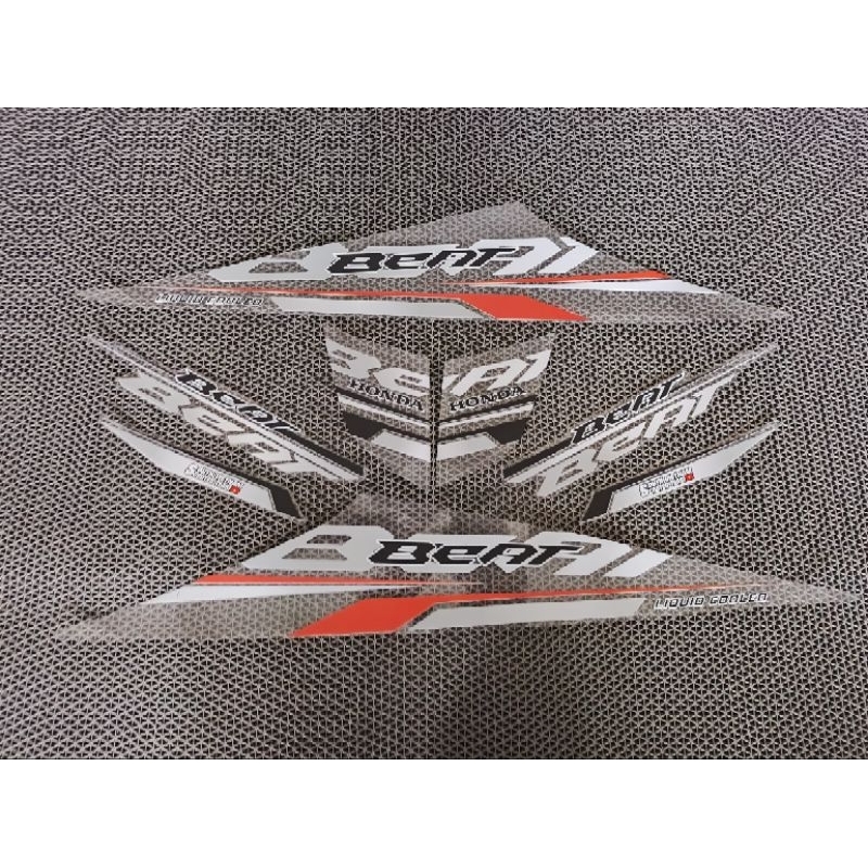 Striping beat karbu motif Vietnam style transparan