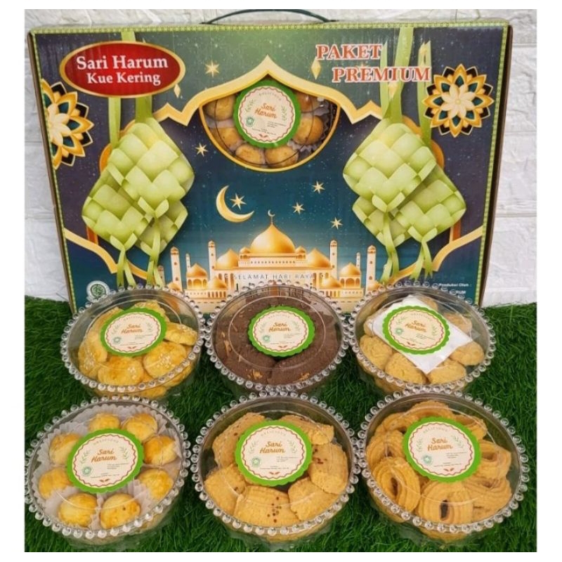 

Paket Kue Kering Lebaran 6 Toples