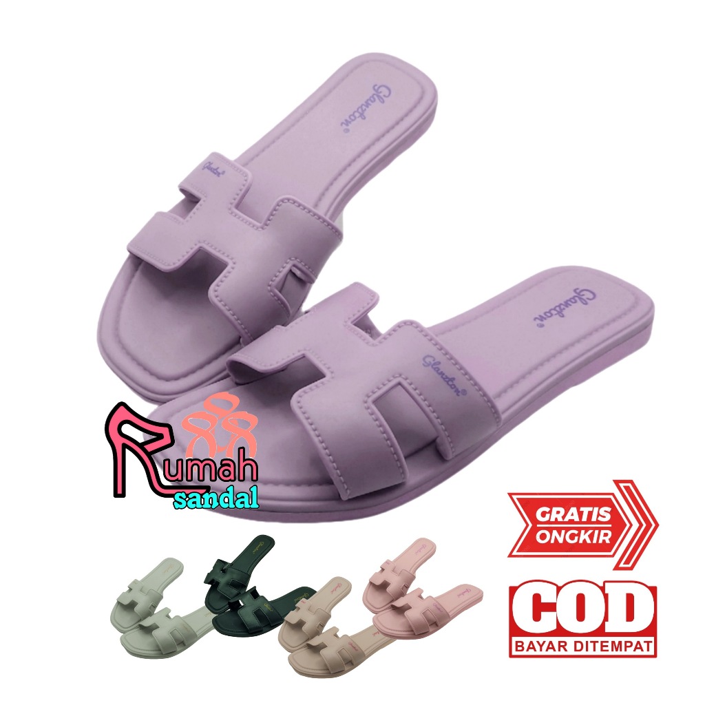 HARGA 20 RIBUAN RUPIAH. - SANDAL SELOP - SANDAL JEPIT - SEPATU SELOP KONDISI NEW - BARU  STOK TERBAT