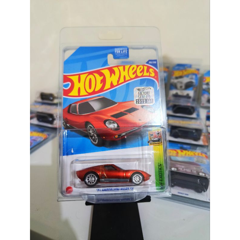 Hot Wheels 71 Lamborghini Miura SV | Super Treasure Hunt | Factory Sealed 2022
