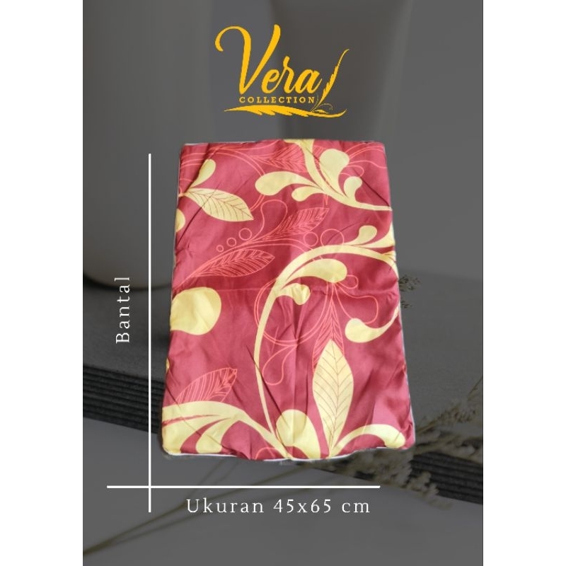 Sarung/ Kulit Bantal Motif Batik Kangkung