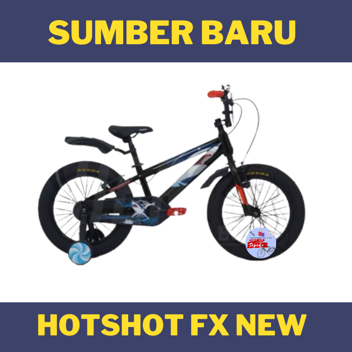 Sepeda Anak Bmx Pacific Hotshot Fx 16" Shark Edition New