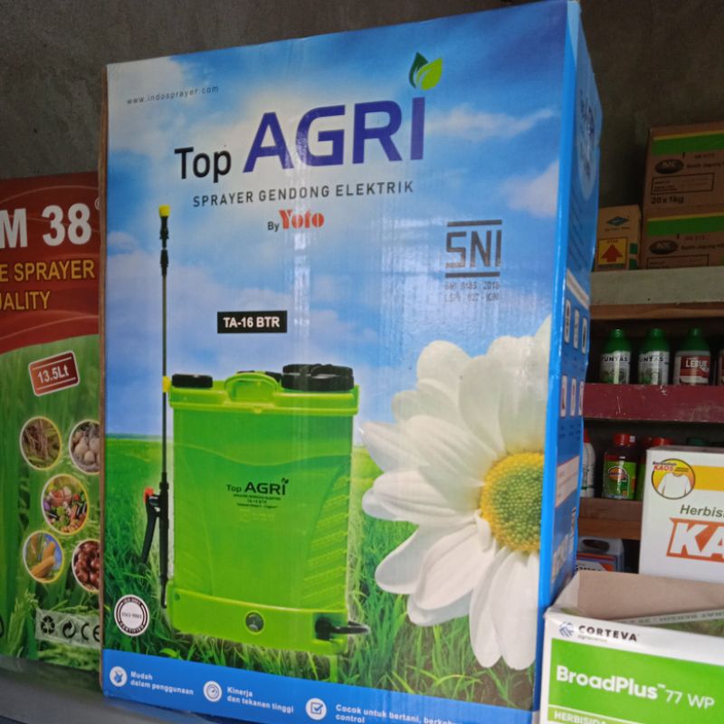 Sprayer Elektrik Top Agri 16 Liter