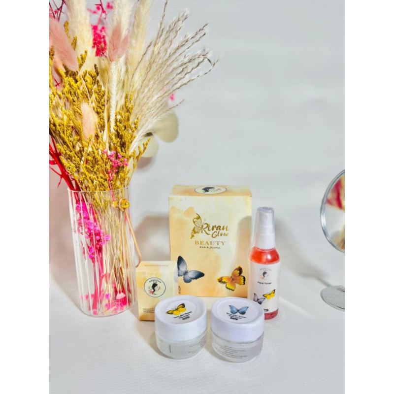 Riran Glow Paket Flek dan Jerawat