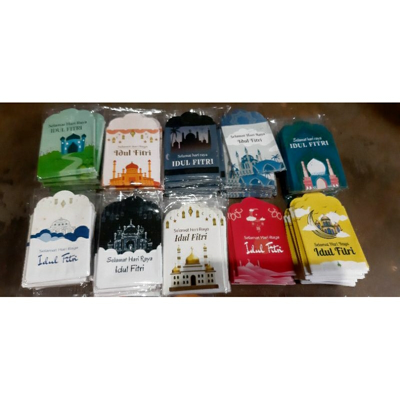 

Amplop THR, Amplop lebaran.sudah di lem siap pakai.