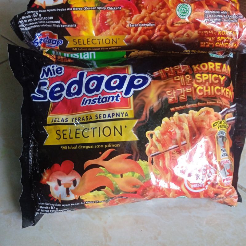 

mie sedap korean spicy chicken