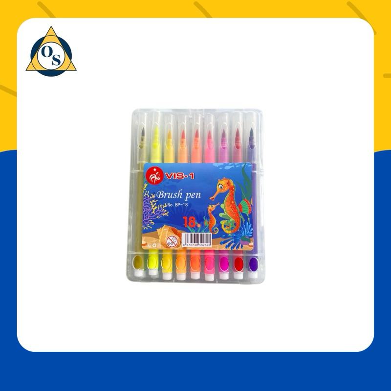 

VIS-1 BRUSH PEN 18 WARNA