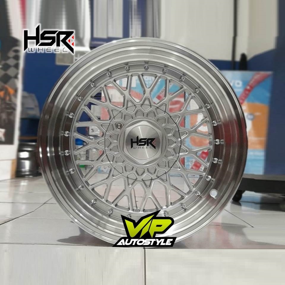 Velg mobil R15 HSR HSR RS 960 Racing Honda Jazz, Yaris, Brio Rs, Agya, Baleno, Vios