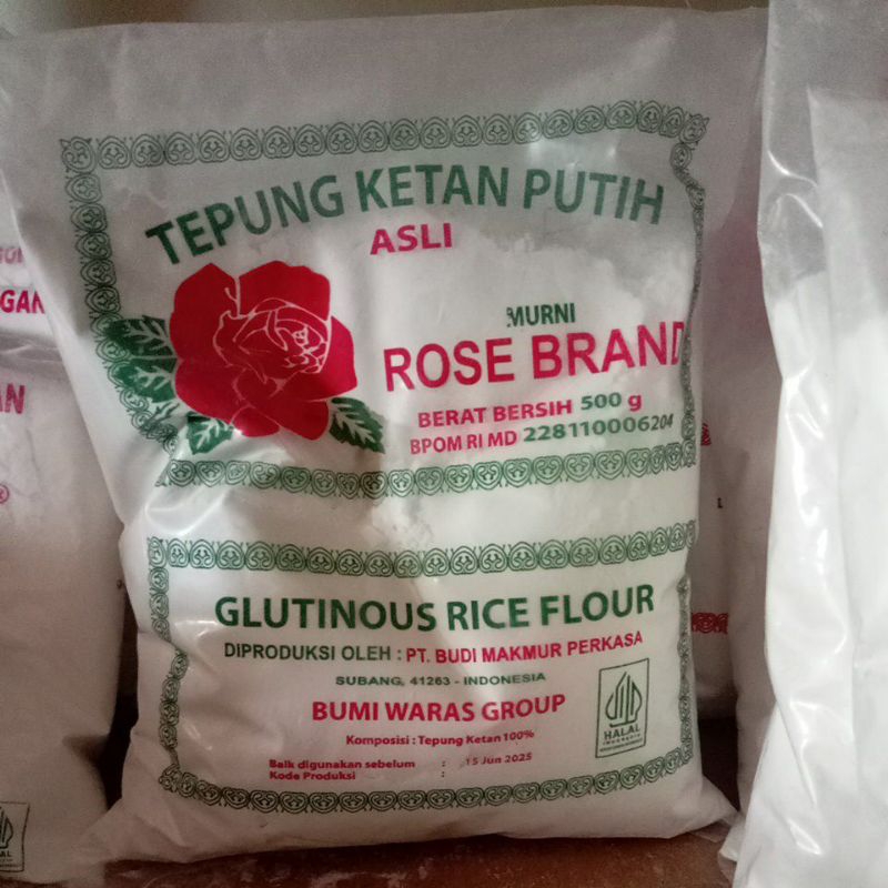 

Tepung Ketan Asli Rose Brand