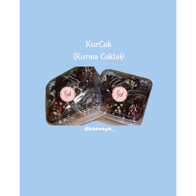 

KurCok (Kurma Coklat) | Kue Lebaran | Kurma | Coklat