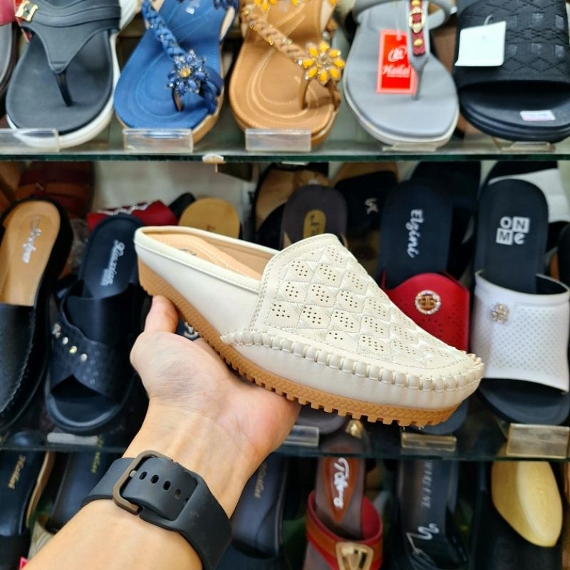 SANDAL WANITA TUTUP DEPAN PARIS SANDAL SEPATU WANKTA LOCKUP