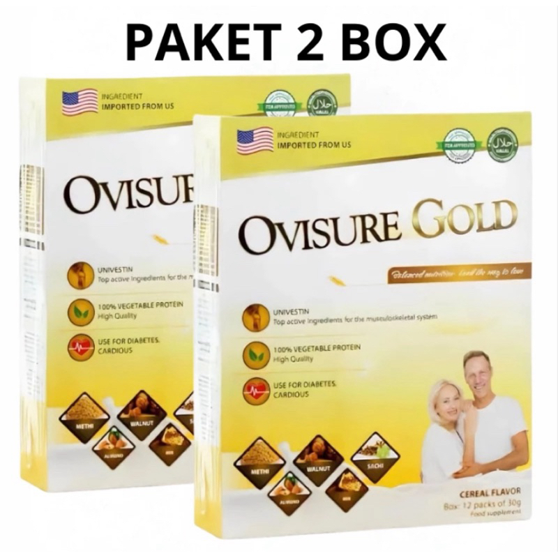 

Paket 2 Box OVISURE GOLD MILK SUSU ATASI TULANG DAN SENDI SYARAF KEJEPIT