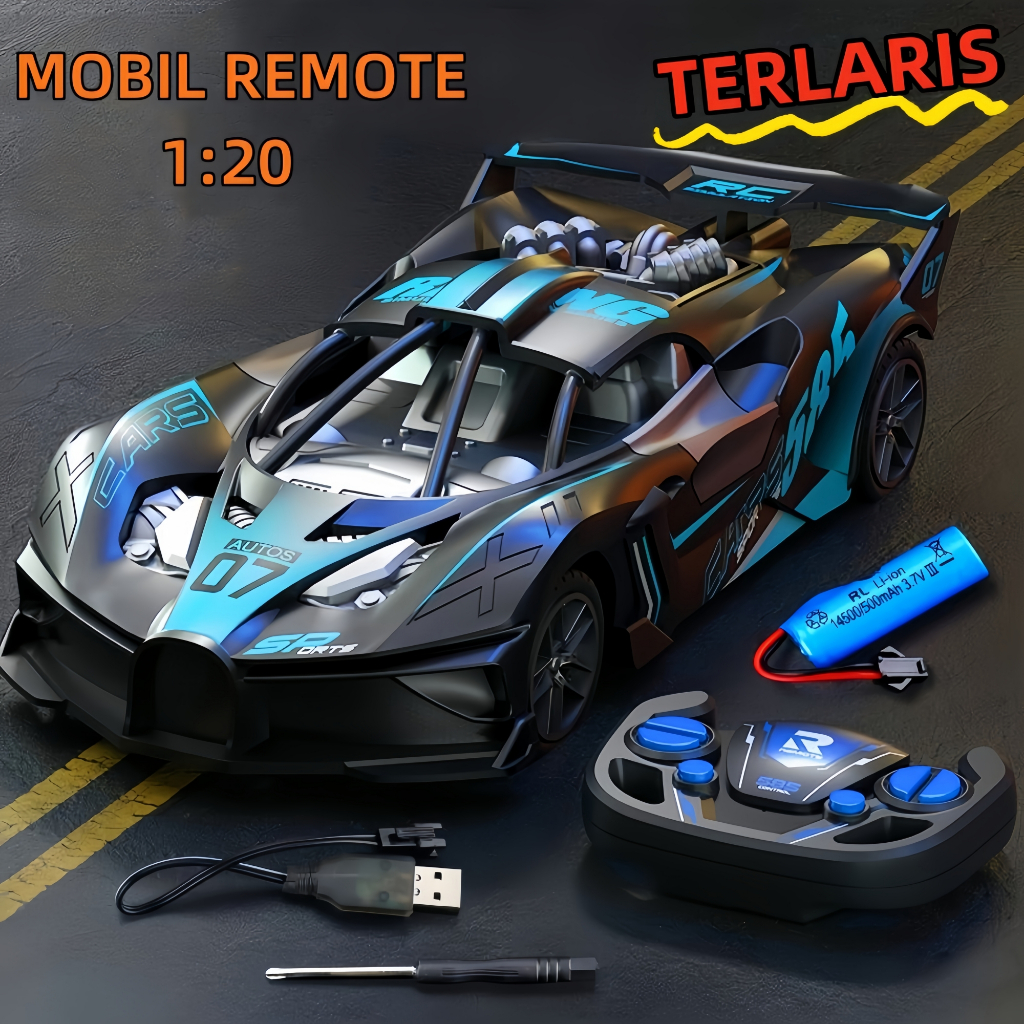 Mobil Balap Remote Control 1/18 RC Drift dengan Lampu mobil remot mobil remote control mobil balap m