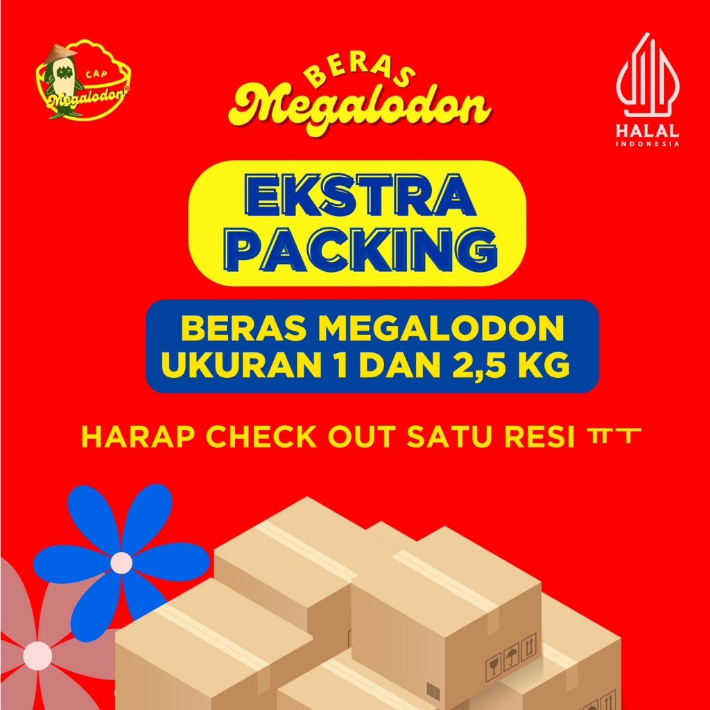 

[JANGAN CO TERPISAH] EXTRA PACKING KHUSUS ORDER KEMASAN 1 KG DAN 2,5 KG