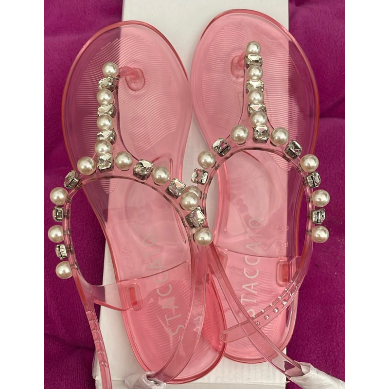 Staccato Jelly Shoes with strap