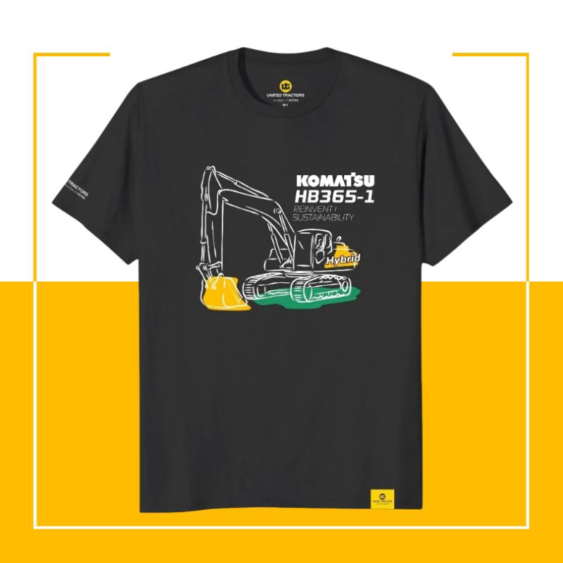 KOMATSU/KAOS SERI 002/KAOS UNITED TRACTORS/KAOS KOMATSU/KAOS KOMATSU HB365-1/KAOS/KAOS ALAT BERAT/AL