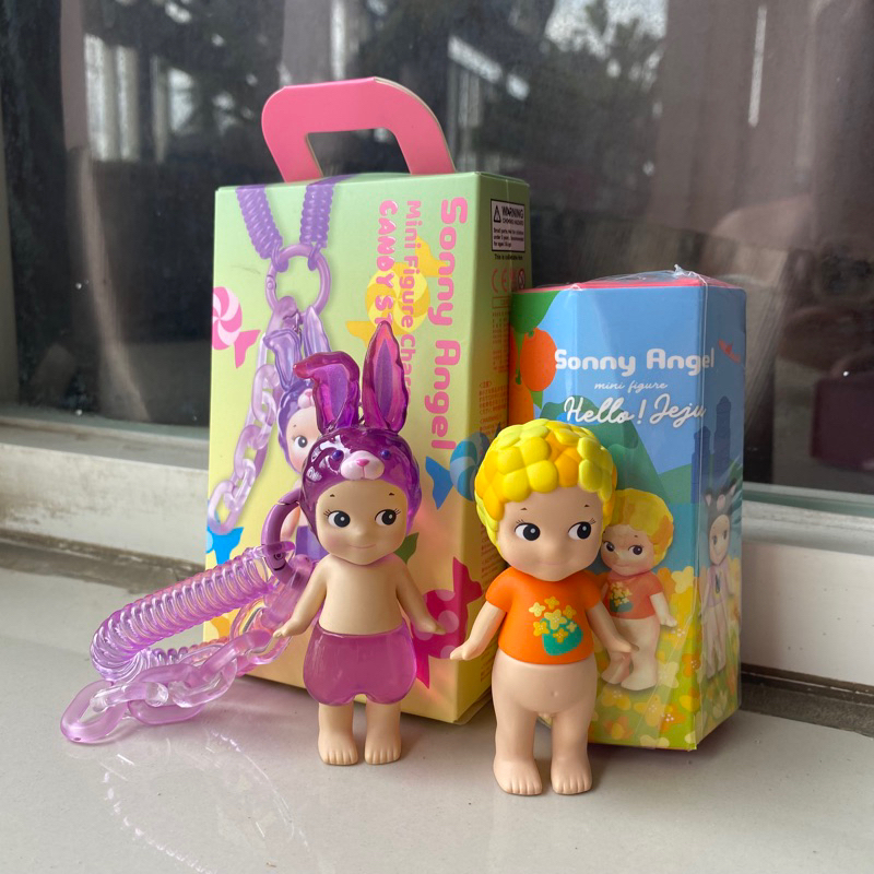 READY sonny angel candy store grape rabbit + hello jeju canola