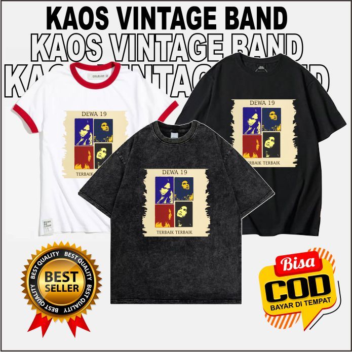 kaos baju band lagend dewa 19 - kaos vintage dewa 19 - kaos sand wash dewa 19 terbaik terbaik
