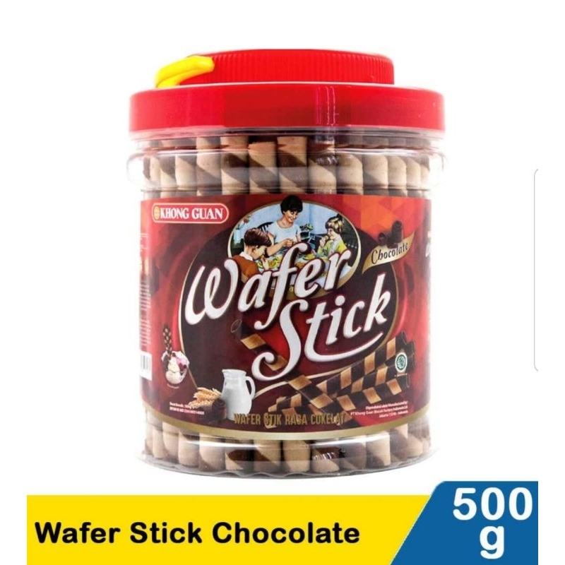 

KHONG GUAN WAFER STICK CHOCOLATE 500G