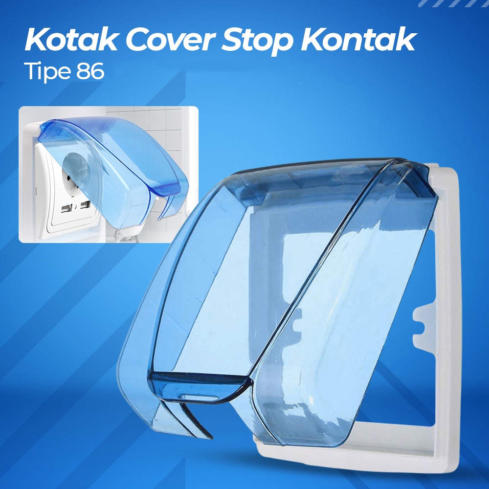 Kotak Cover Pengaman Stop Kontak Listrik Dinding