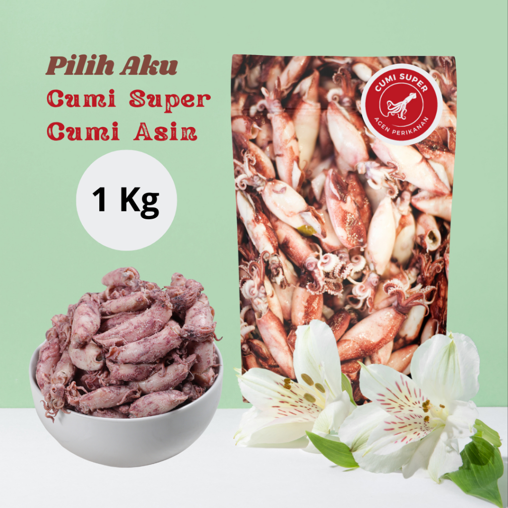 

CUMI SUPER, Cumi Asin Kering 1Kg Kualitas Terjamin, berkualitas Super