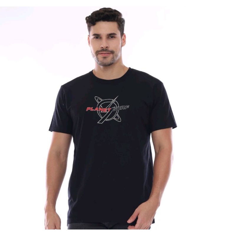 Planet Surf Clothing Kaos Lengan Pendek Pria  Planet Surf