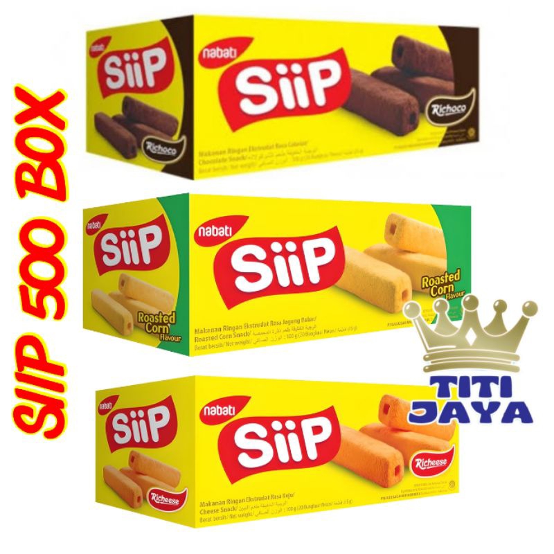 

SIIP NABATI 500 LEBIH BESAR BOX WAFER KEJU COKLAT JAGUNG MOMOGI RICHOCO SNACK JAJAN ANAK GROSIR TERMURAH